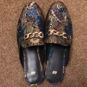 H&M pattered Loafers